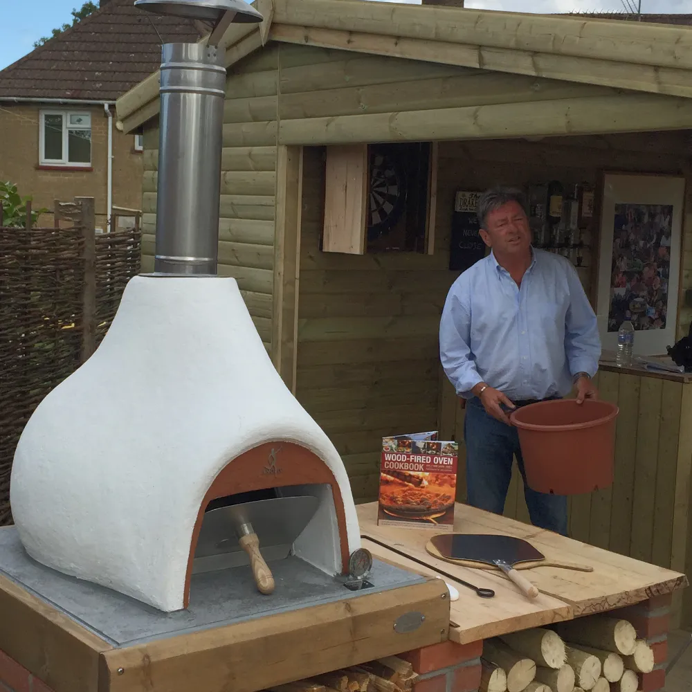 alan titchmarsh bushman wood fired oven