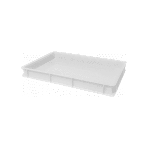 400x600x75White Dough Tray