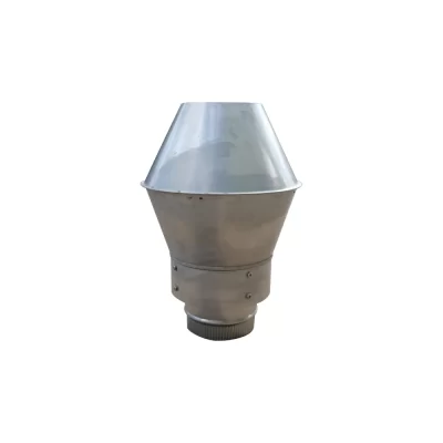 7" Twinwall Stainless Steel Accelerated Cowl