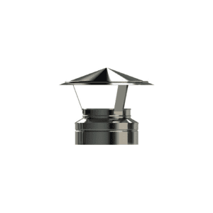 6" Single Skin Stainless Steel Standard Cowl