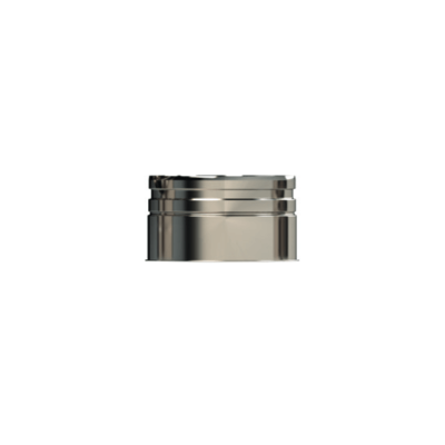 6" Twinwall Stainless Steel End Cap