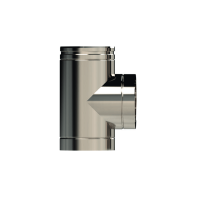 6" Twinwall Stainless Steel T Section