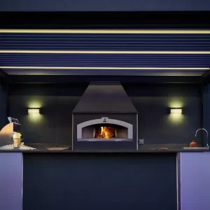 bushman garden kitchen wood fired oven