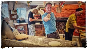 115cm Commercial Onion 45 Wood Fired Oven Wide Mouth Organic